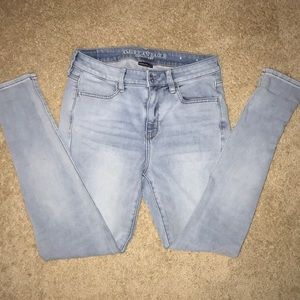 EUC American Eagle size 8P high-rise jegging